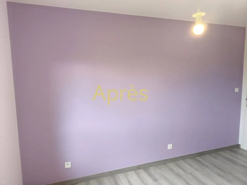 peinture intérieure après